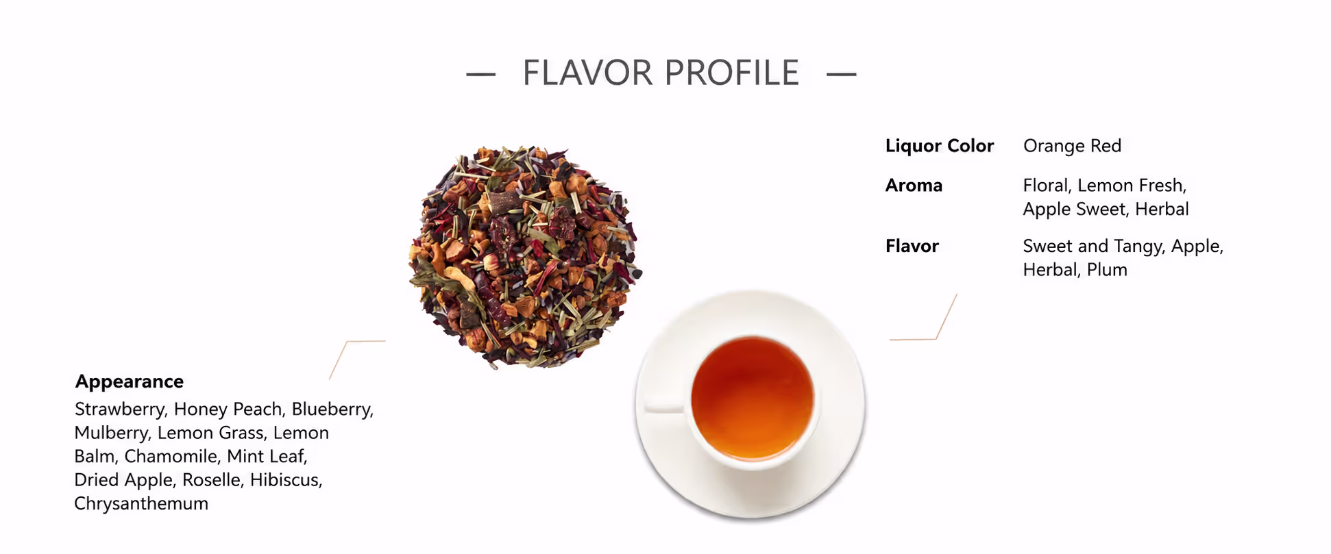 Roselle Herbal Tea Loose Tea 50g | Can