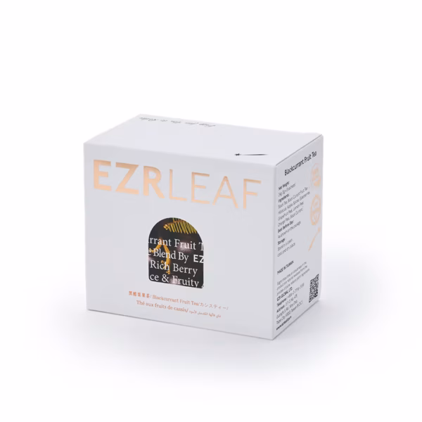 Blackcurrant fruit tea bags (8 bags per box)